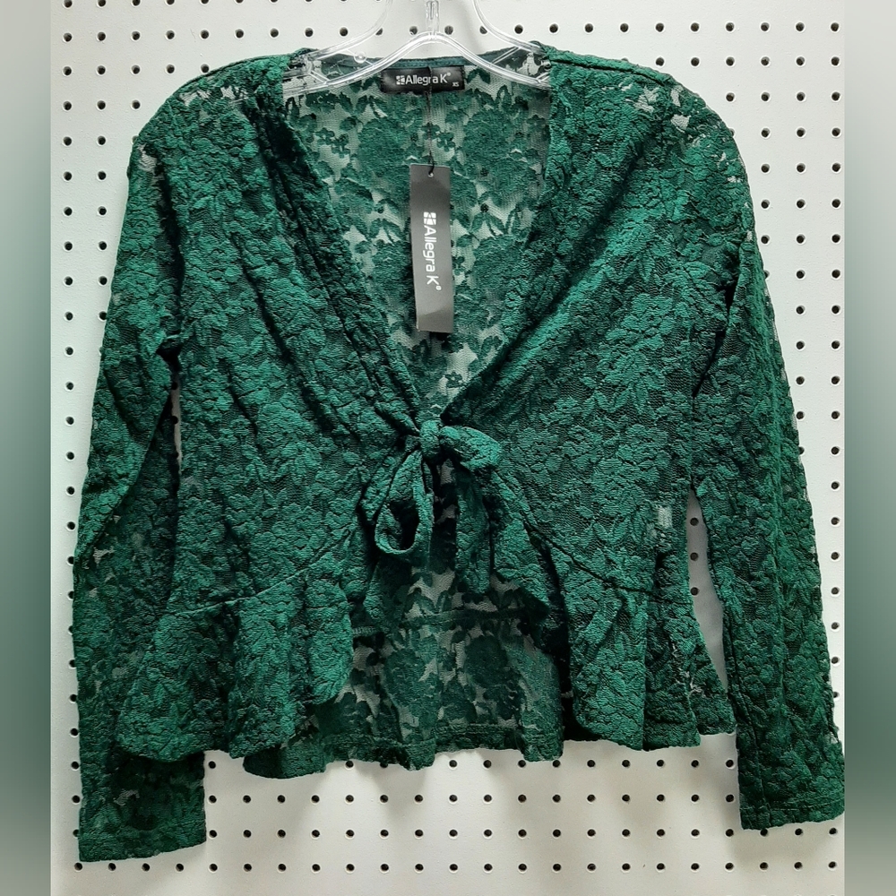 * Allegra K Lace Cardigan ~ Size XS